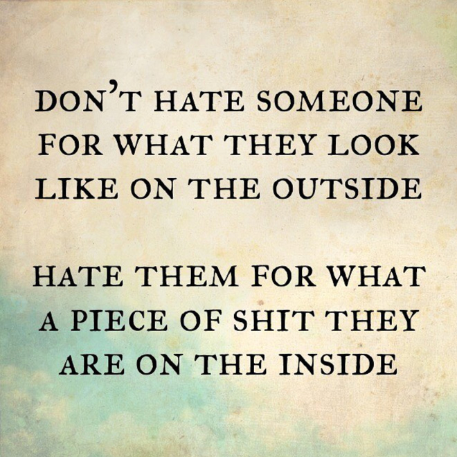 Here's an inspirational quote for you.