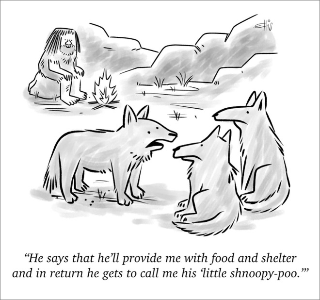 Cartoon by Ellis Rosen.