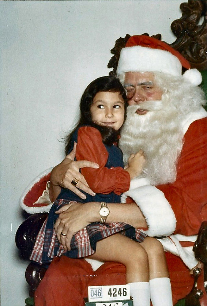 Creepy Santa is creepy.