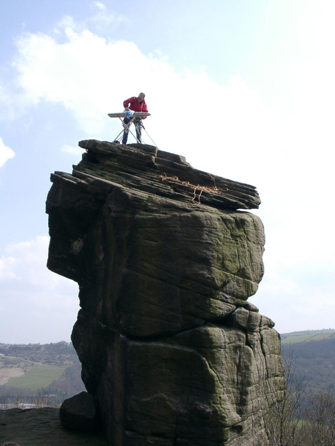 Extreme ironing.