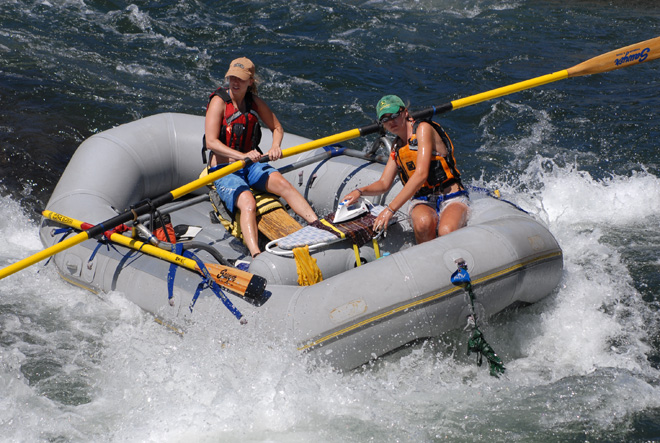 Extreme ironing.