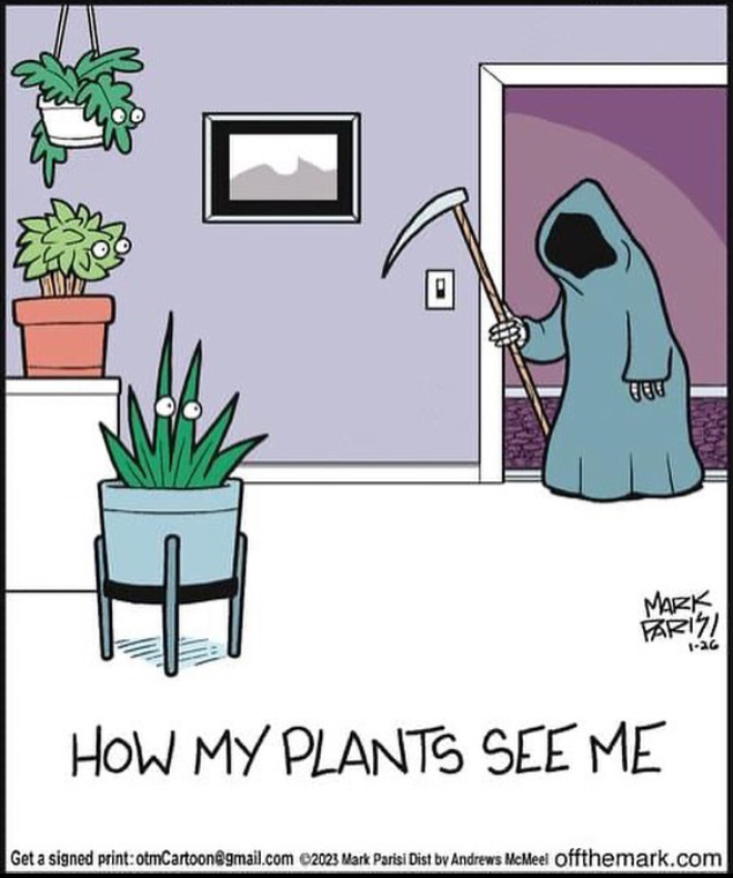 Funny cartoon by Mark Parisi.