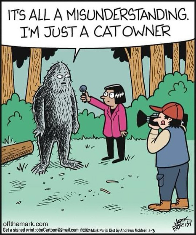 Funny cartoon by Mark Parisi.