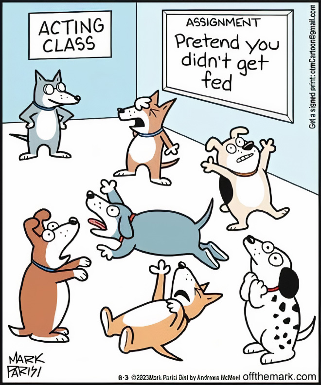 Funny cartoon by Mark Parisi.