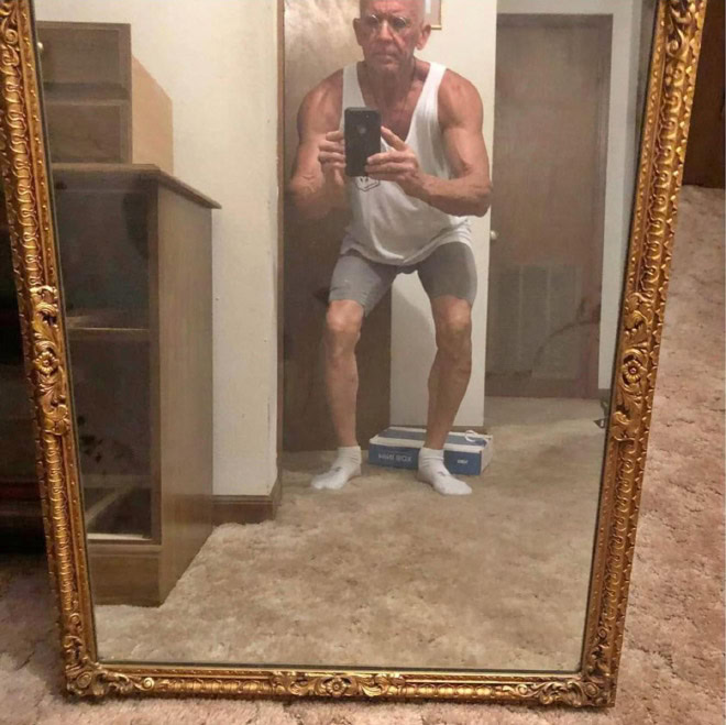 People selling mirrors online are hilarious.