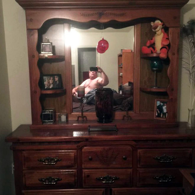 People selling mirrors online are hilarious.