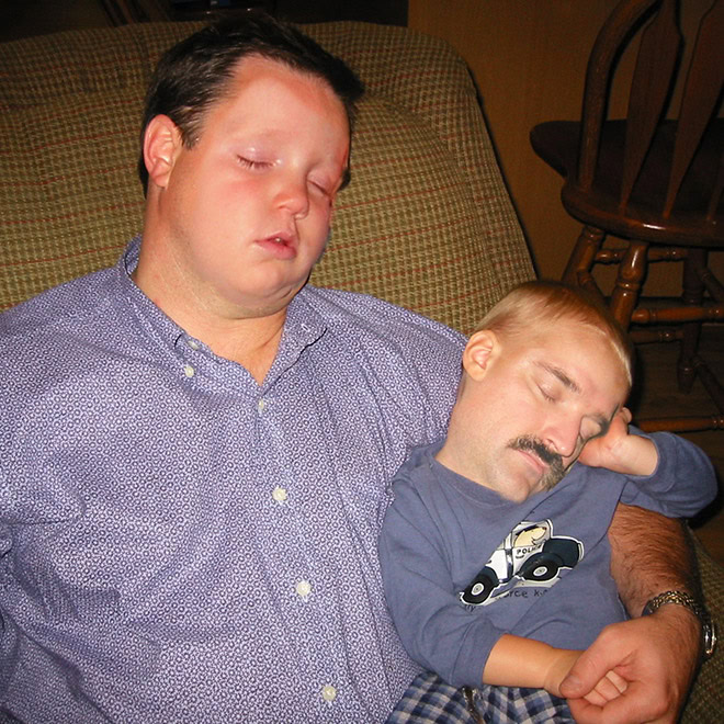 Hilarious face swap.